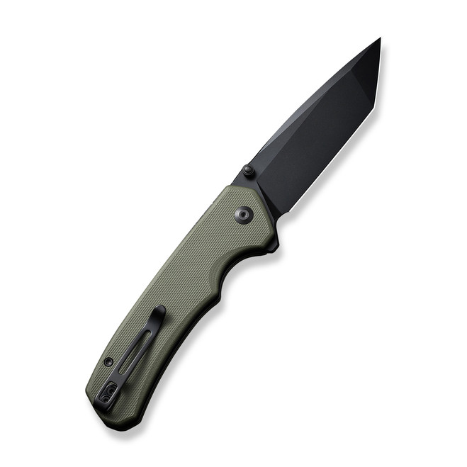 Civivi Button Lock Brazen Folding Knife OD Green G10 Handle 14C28N