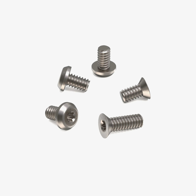 Flytanium Arcade® Titanium Body Screw Set