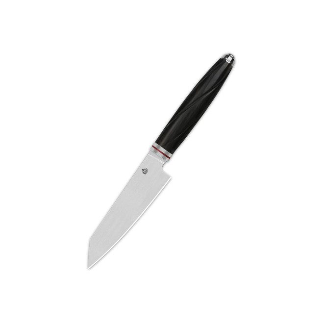 Spyderco Blunt Tip Z-Cut Green Serrated Edge Kitchen Knife For Sale