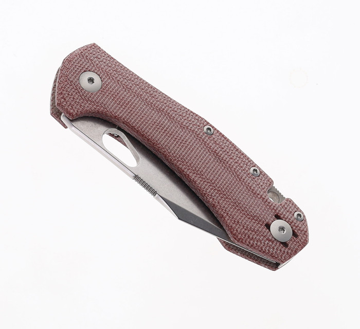 bck専用 Giant Mouse Knives ACE Atelier (“Mini-Grand”) Folding Knife Red