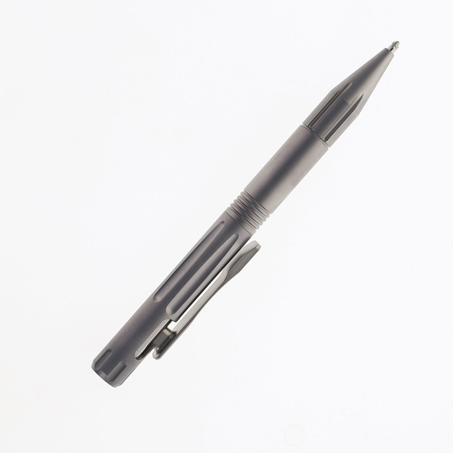 Two Sun Tactical Push Button Pen Titanium Alloy Body Pen-33-Sand