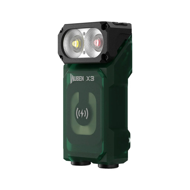 Wuben X3 Green Aluminum Charging Box