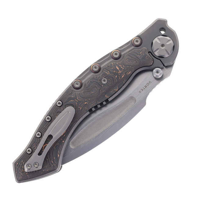 Maxace Vortex 2.0 Folding Knife Copper Foil Carbon Fiber Inlay