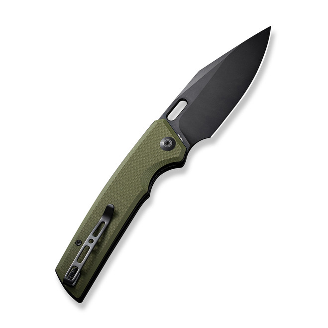 Sencut GlideStrike Folding Knife Coarse OD Green G10 Handle