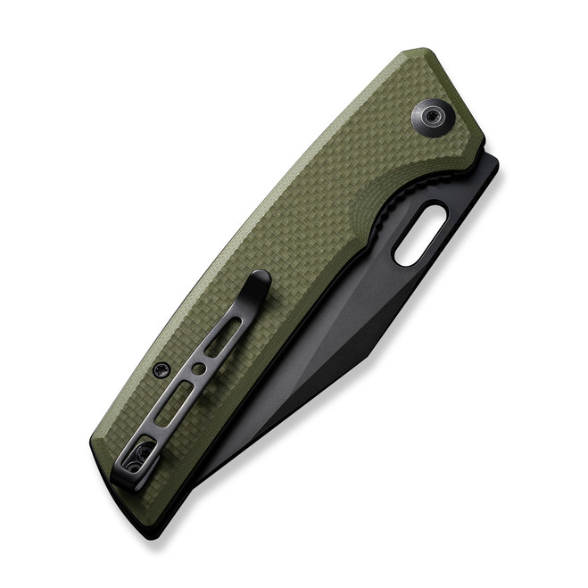Sencut GlideStrike Folding Knife Coarse OD Green G10 Handle