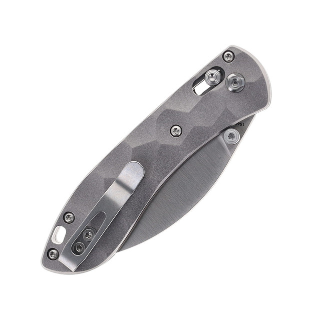 WMK Exclusive Vosteed Mini Nightshade Knife – Gray Aluminum, 154CM