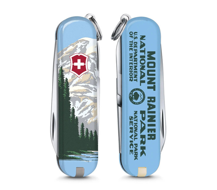 Victorinox Classic SD US National Park Multi-Tool Pocket Knife  Mount Rainier 55482
