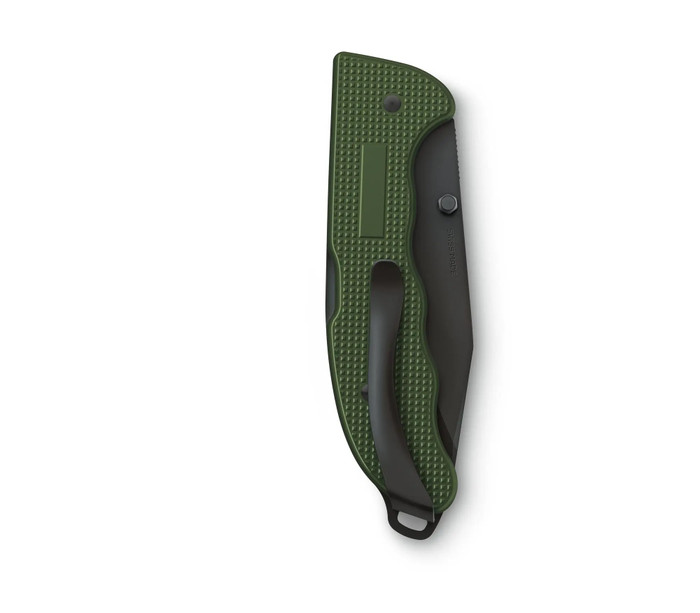 Victorionox Evoke BSH Folding Knife Olive Green Alox Handle Clip