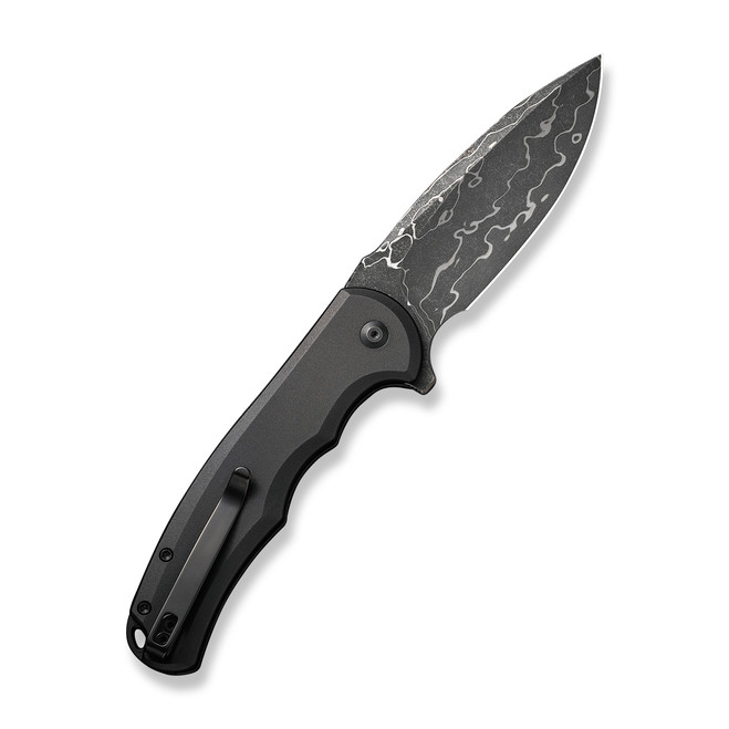 Civivi Button Lock Praxis Folding Knife Black Aluminum Handle