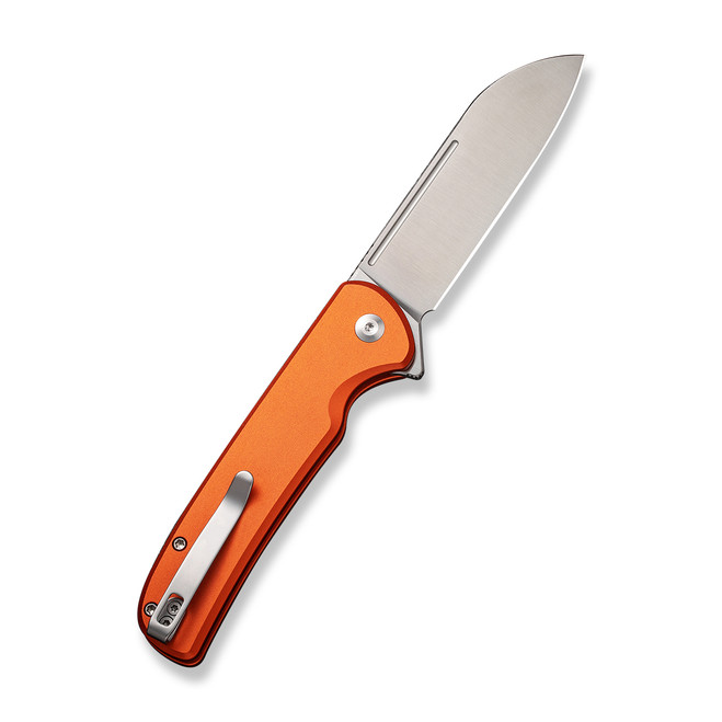 Civivi Chevalier II Folding Knife Orange Aluminum Handle 14C28N