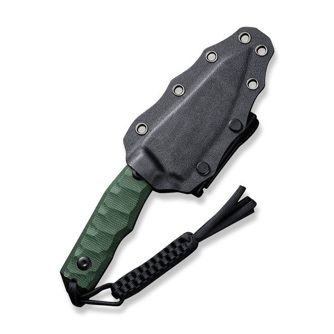 Civivi Propugnator Fixed Blade Knife Green Canvas Micarta Handle