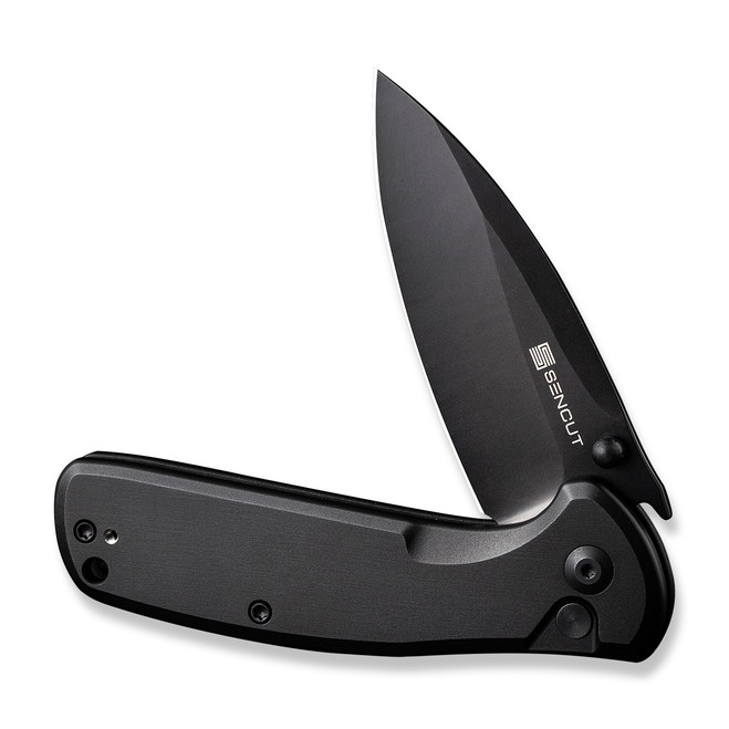 Sencut ArcBlast Folding Knife Black Aluminum Handle 9Cr18MoV Drop