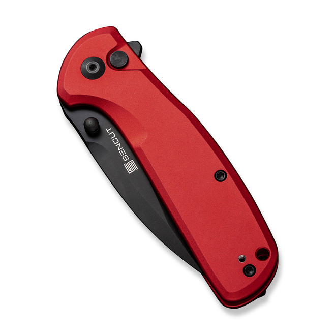 Sencut ArcBlast Folding Knife Red Aluminum Handle 9Cr18MoV Drop