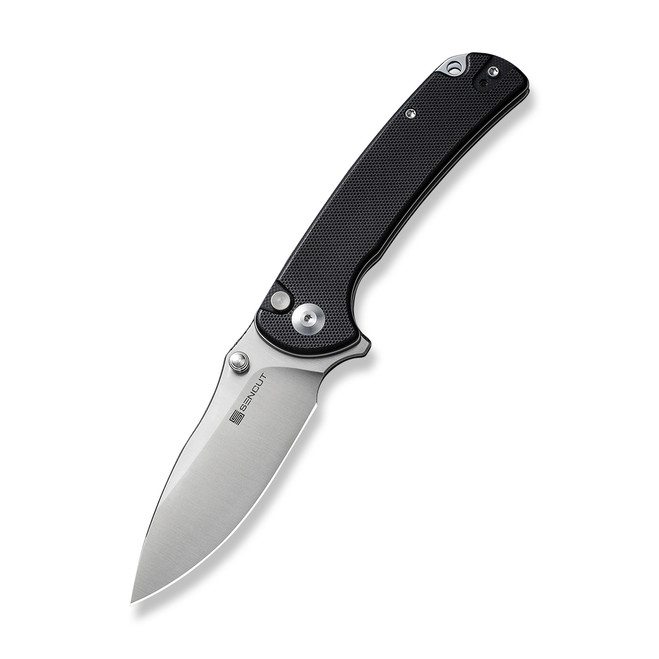 ミミ Sencut Pulsewave Folding Knife Black G10 Handle 9Cr18MoV Drop