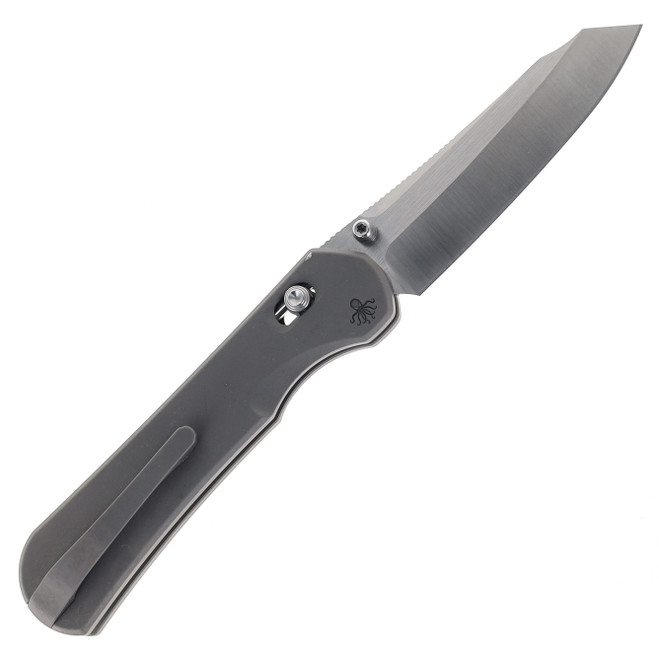 ユウ Piratech Kraken Limited Edition Folding Knife Black Bead Blast