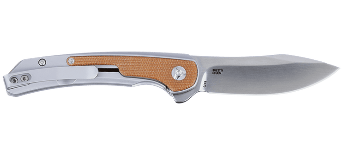 CRKT Padawan Folding Knife Brown Stainless Steel/Micarta Handle
