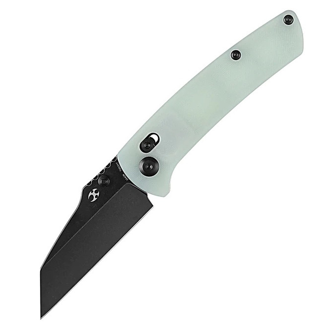 Kansept Main Street Folding Knife Jade G10 Handle 154CM
