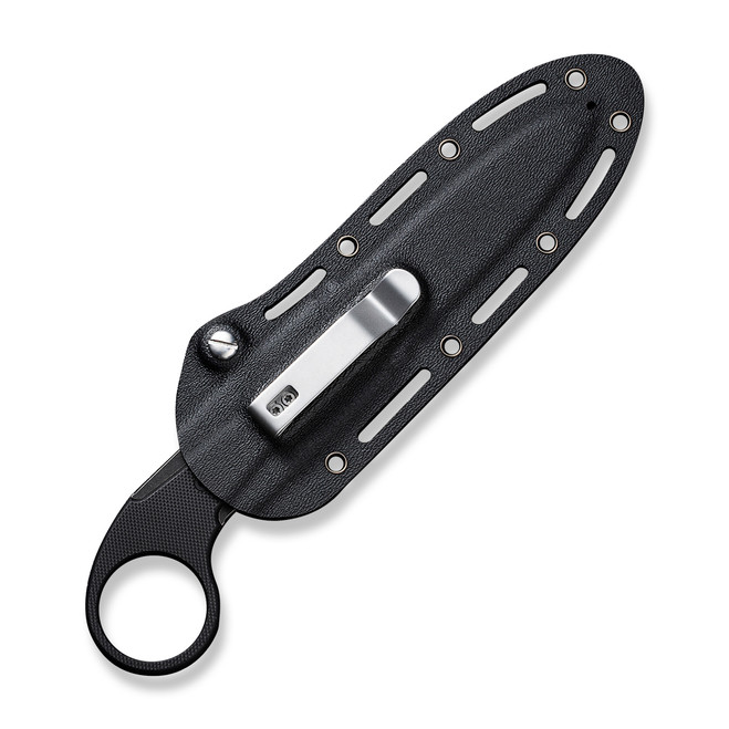 Civivi Varius Fixed Blade Knife Black G10 Handle D2 Plain Edge
