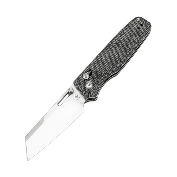 Kizer Task Pocket Knife 154CM Blade Clutch Lock Micarta Handle V3641C1