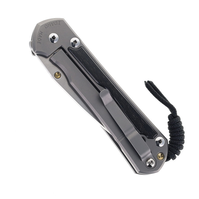 Left-Hand Sebenza 31 Bog Oak Inlay Magnacut | White Mountain Knives