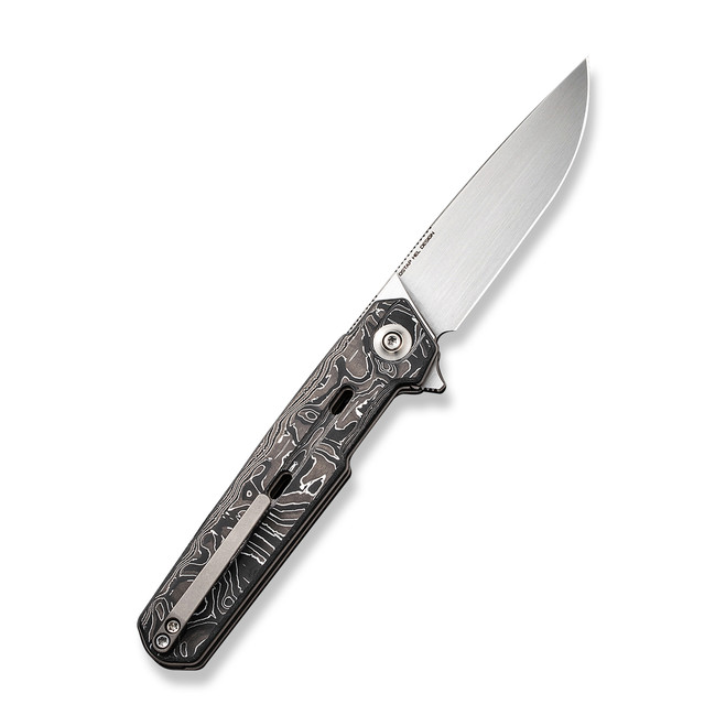 専用ページ⑤ WE Navo Folding Knife Black/White Aluminum Foil Carbon Fiber