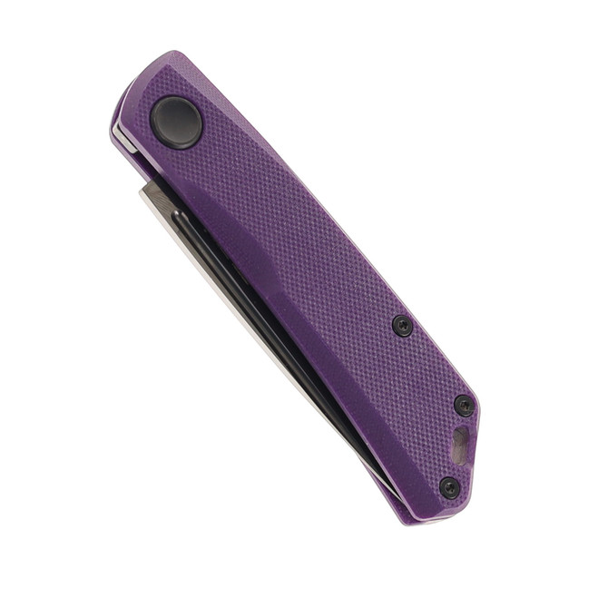 Real Steel Luna Lux Slip Joint Pocket Knife Purple G10 Handle 7001Z4