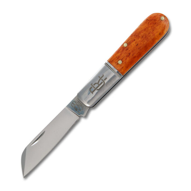 Rosecraft Beaver Creek Folding Knife Bourbon Bone Handle D2