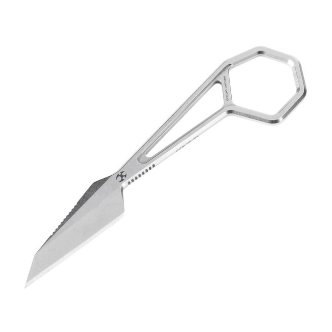 Kansept Hex Fixed Blade Knife 14C28N Handle/Blade Plain Edge Stonewash Finish G001A1