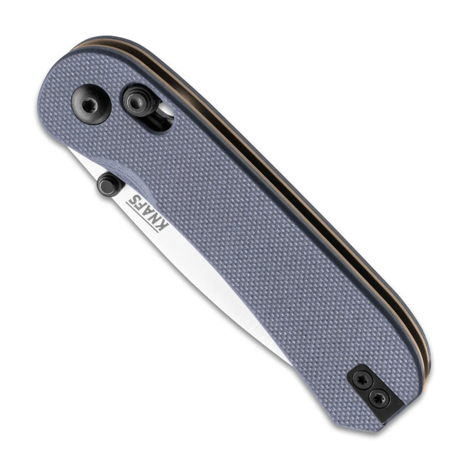 Knafs Lander 3 Pocket Knife Clutch Lock Horizon Blue G10 Handle