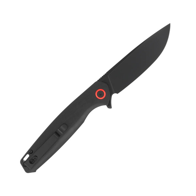 momo 様 CobraTec Rath Folding Knife Black G10 Handle D2 Plain Black Blade