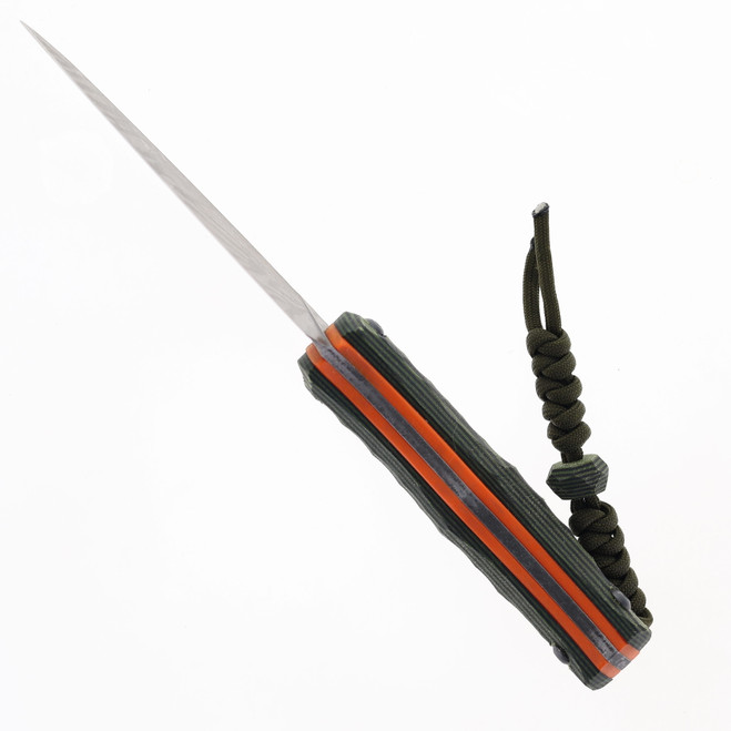 Max Tkachuk Custom Beshket Sheepsfoot Flat Grind Fixed Blade Knife