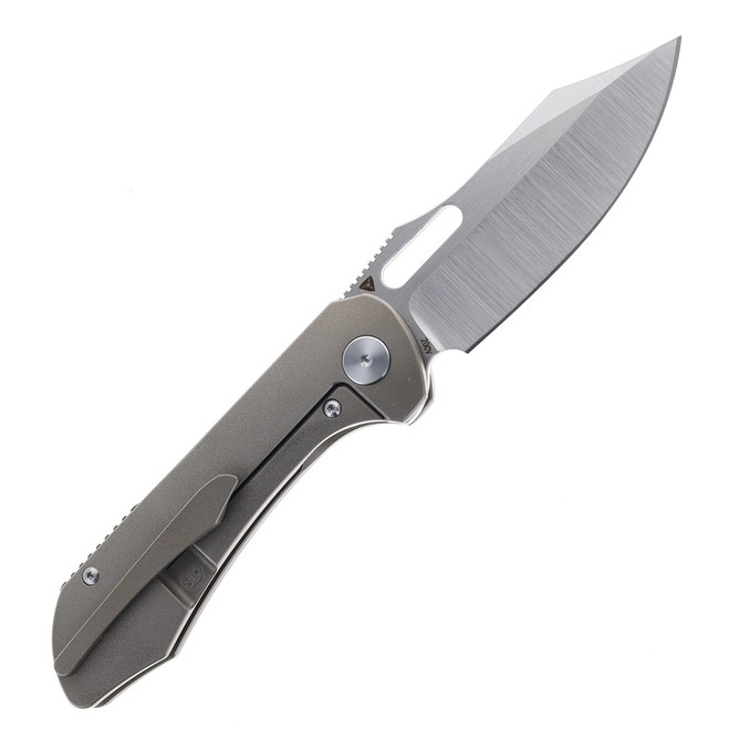 Tuya Shocker Folding Knife Bronze OP Titanium Handle 0CV Plain