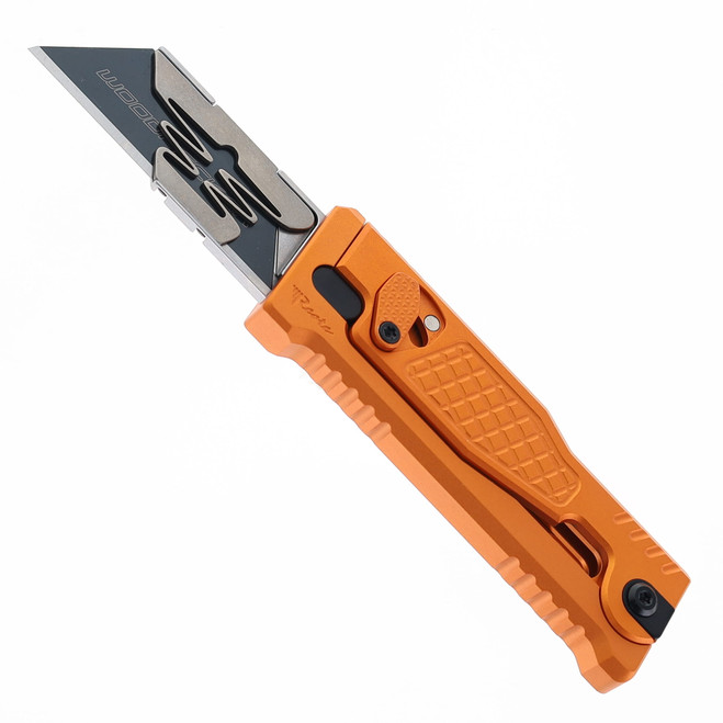 Reate Exo-U Utility Knife Orange Aluminum Diamond