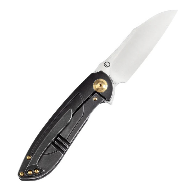 Kansept Prometheus Folding Knife Twill Carbon Fiber Handle S35VN
