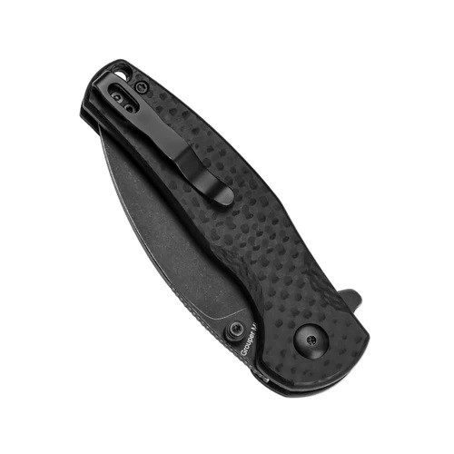 Kizer Mini Grouper Folding Knife Black Carbon Fiber Handle Nitro-V