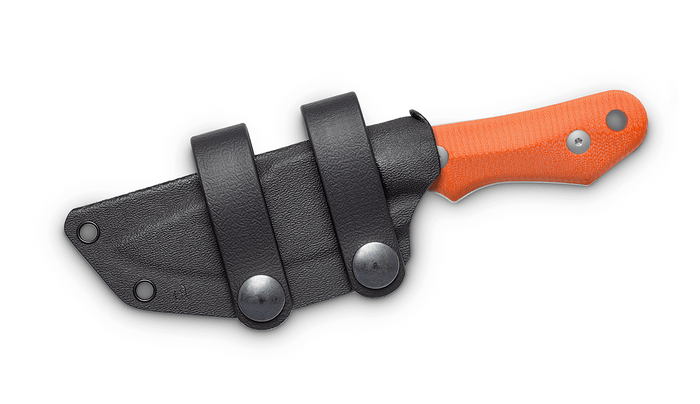 。 Viper Handy GO Fixed Blade Knife Orange G10 Handle MagnaCut Plain