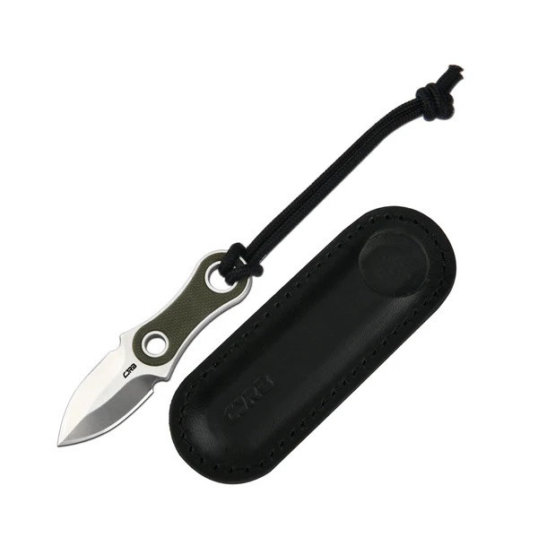 an！！！！ CJRB Knap Fixed Blade Knife Green G10 Handle AR-RPM9 Spear Point