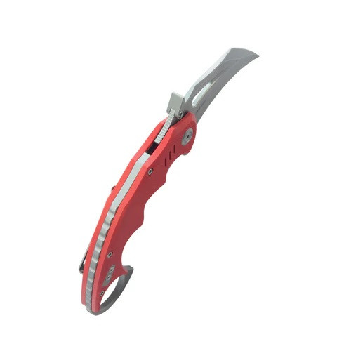 ＲＥＬ Kubey Mini Wrath Folding Knife Red G10 Handle 14C28N Karambit