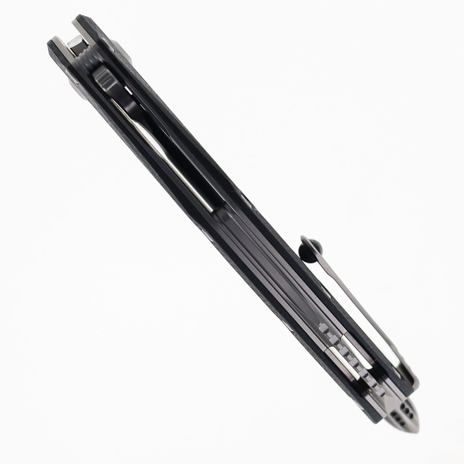 Microtech Matrix Folding Knife Bead Blast Titanium & Carbon Fiber