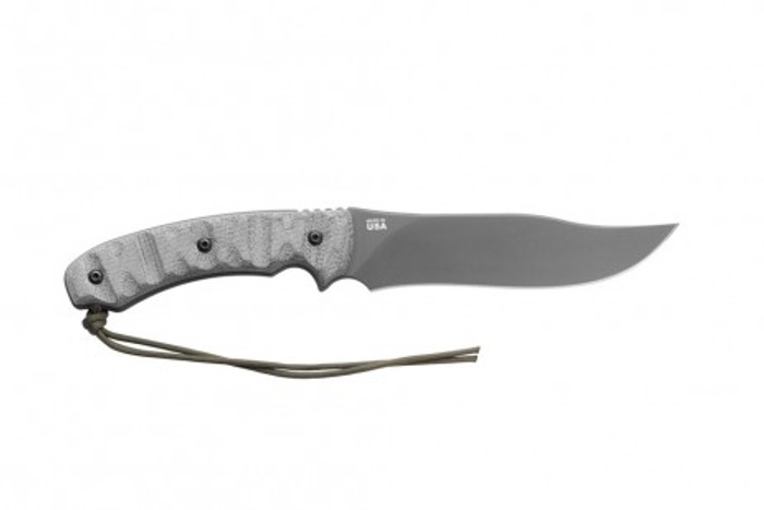TOPS LONGHORN BOWIE FIXED KNIFE  SNIPER GRAY 1095 STEEL BLADE ROCKY MOUNTAIN TREAD PATTERN MICARTA HANDLE LONGB06 TOPS LONGHORN BOWIE FIXED KNIFE  SNIPER GRAY 1095 STEEL BLADE ROCKY MOUNTAIN TREAD PATTERN MICARTA HANDLE LONGB06