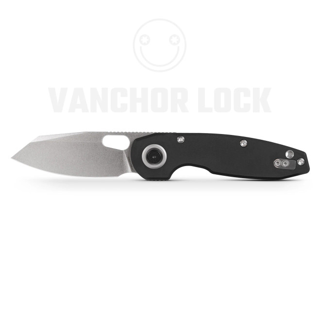 Vosteed Ankylo Vanchor Lock Pocket Knife Black Aluminum Handle Stonewashed 154CM Blade A1908 Vosteed Ankylo Vanchor Lock Pocket Knife Black Aluminum Handle Stonewashed 154CM Blade A1908