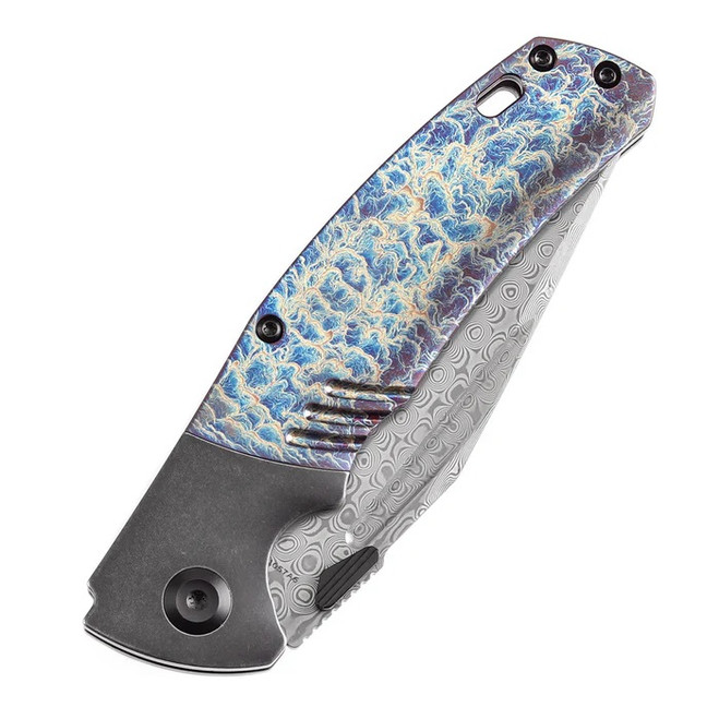 Kansept Hinterland Folding Knife Blackwash/Lightning Strike
