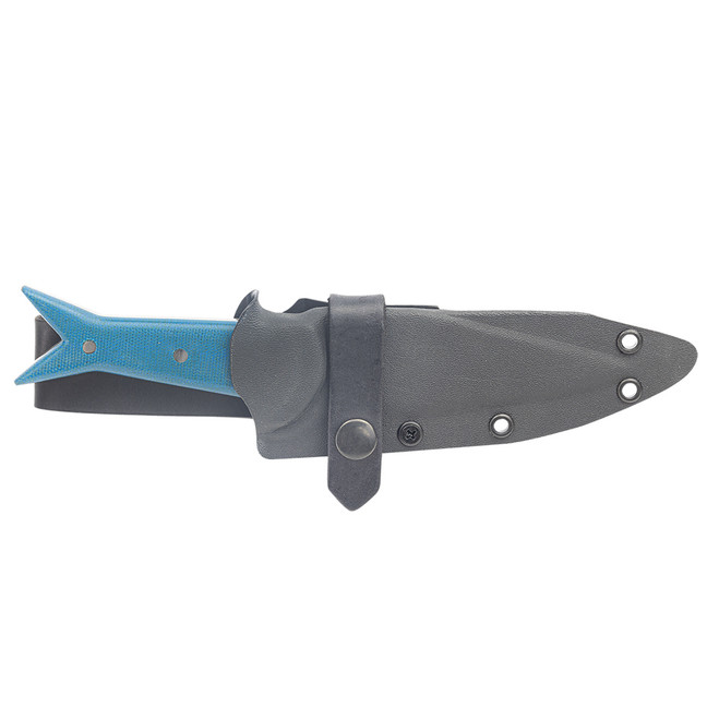 ん。 CONDOR MEGALODON BLUE MICARTA HANDLE 14C28N STEEL FIXED