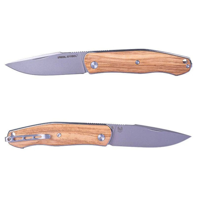 人気ランキング1位～（売れ筋商品） Steel Real Serenity Wood Olive Knife Folding Slipjoint 洋楽