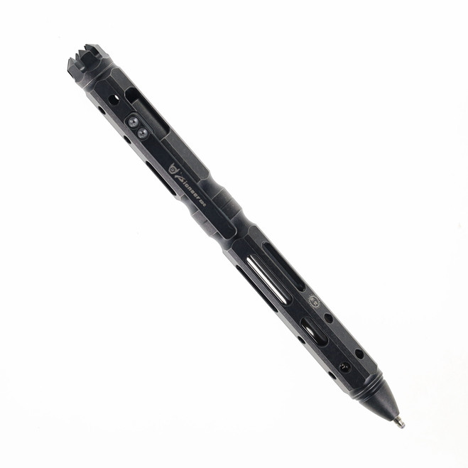 TwoSun Pocket Pen Black Titanium Alloy Body Black Ink PEN53-Black