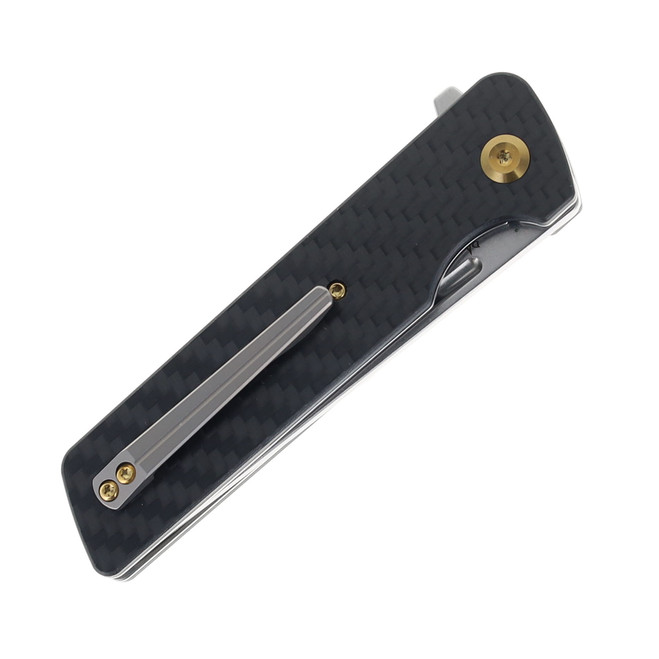 Kansept Anomaly Folding Knife Black Carbon Fiber/G10 Handle S35VN