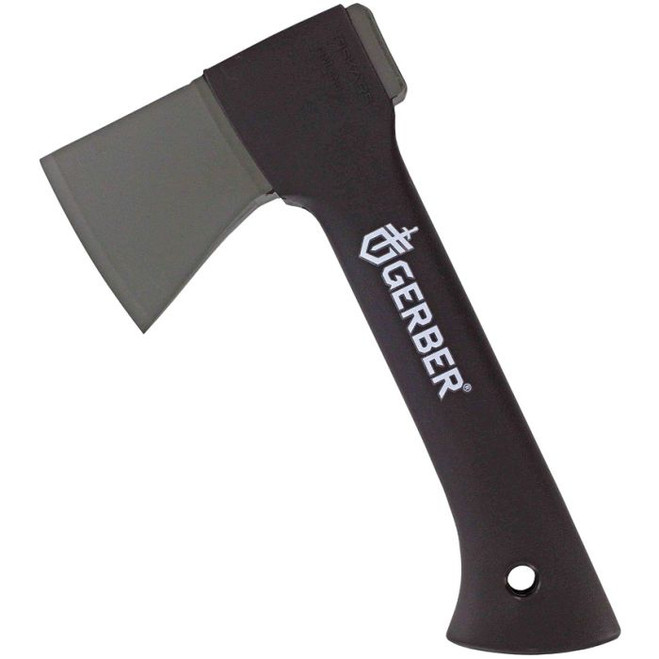 Gerber Back Paxe II Black Synthetic Handle Stainless Head Hatchet Axe GE2648