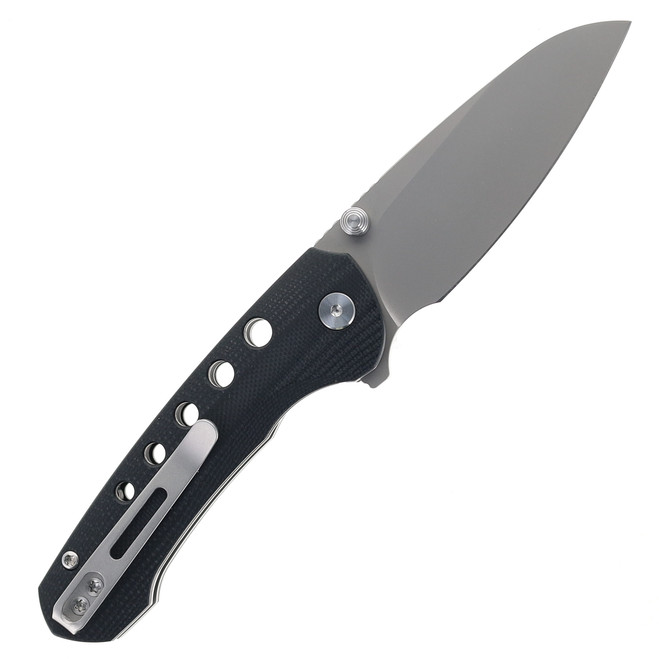 Remette BEE Folding Knife Black G10 Handle 14C28N Drop Point Plain