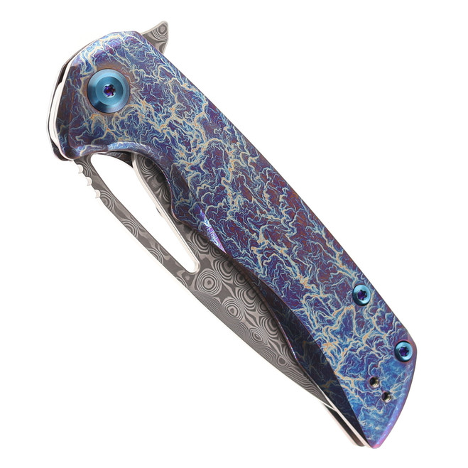 ン 大人気 新品 ノ Knife Folding Kryo Kansept Lightning Handle Titanium Strike その他