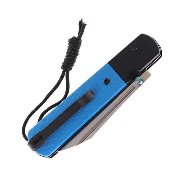 WMK Exclusive Artisan Cutlery Holm Folding Knife Button Lock with